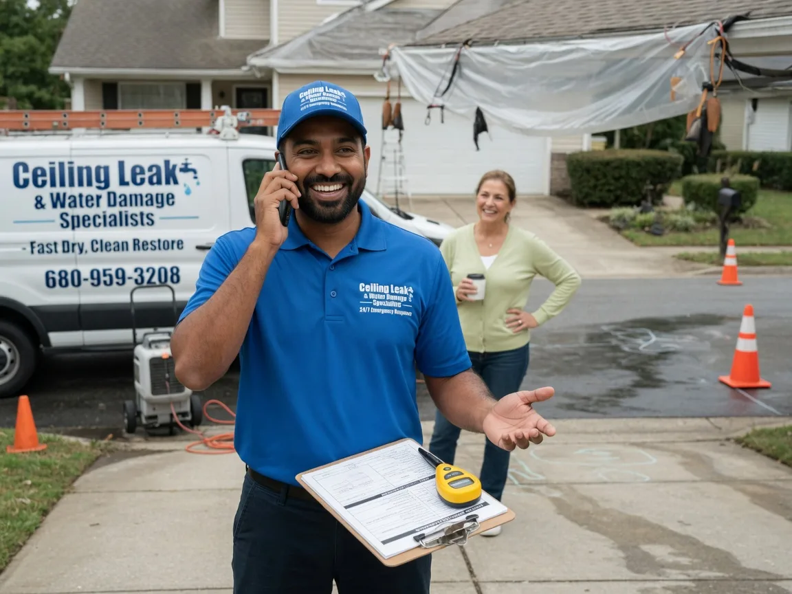 Ceiling Leak Cleanup Lunenburg, VA FAQs