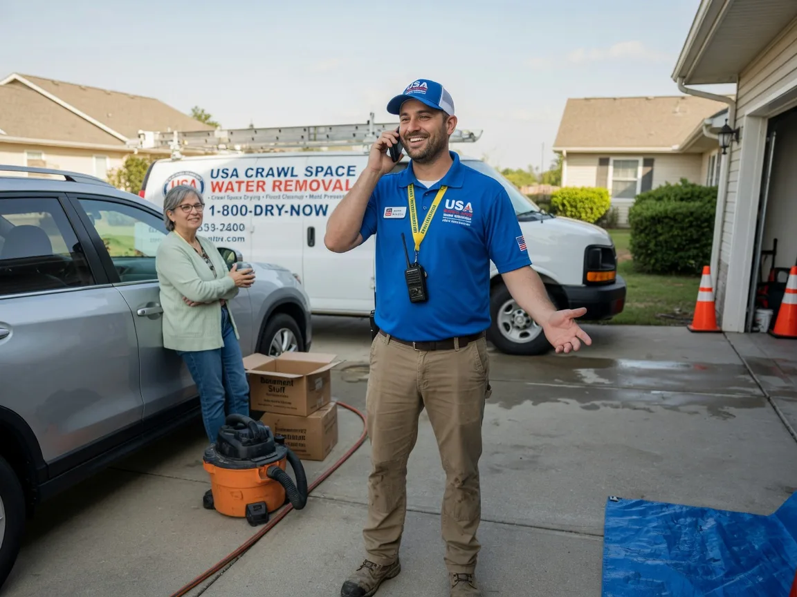 Crawl Space Water Removal Lunenburg, VA FAQs